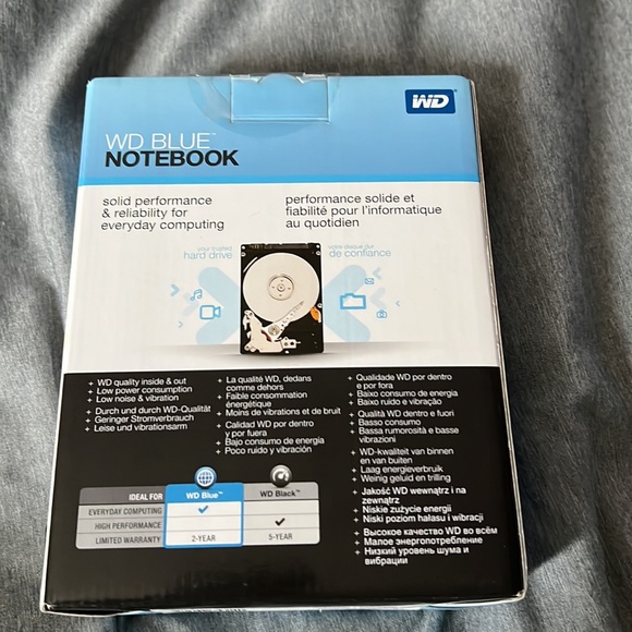 WD Blue Notebook Internal Hard Drive - Picture 3 of 3